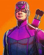 Marvel Classic Hawkeye Paint by number