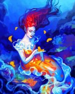 Nudibranch Queen paint by numbers