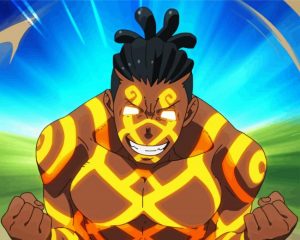 Ogun Montgomery Character paint by number