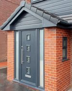 Aesthetic Porche Black Door paint by numbers