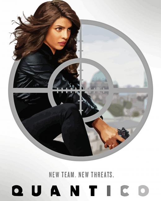 quantico movie poster paint by number