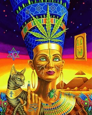 Queen Of Weed paint by numbers