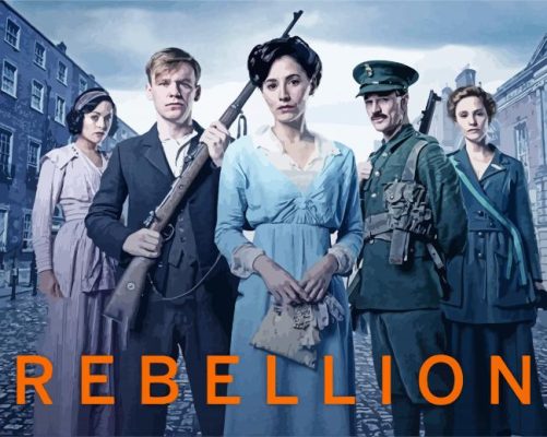 rebellion movie poster paint by numbers
