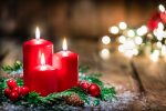 Christmas Candles paint by numbers