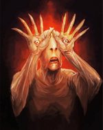 Scary Paleman paint by numbers