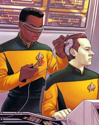 Star Trek Paint By Number
