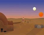 star wars tatooine planet paint by numbers