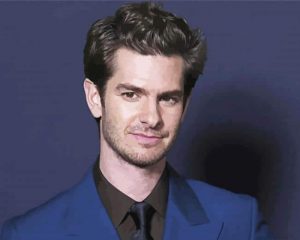 the american actor andrew garfield paint by numbers
