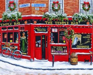 The Temple Bar By Marilyn Dunlap paint by numbers