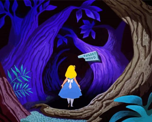 Tulgey Wood paint by numbers paint by numbers paint by numbers