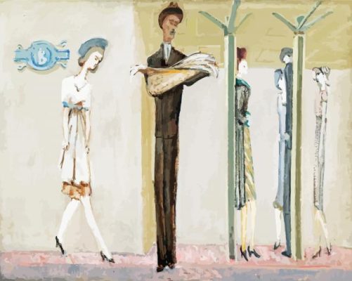 underground fantasy by Rothko paint by numbers