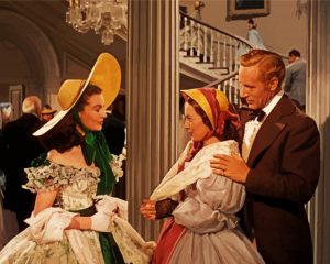 Gone With The Wind paint by numbers