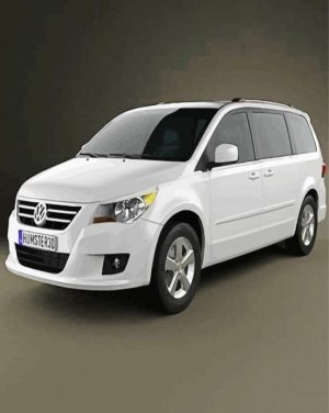 white Routan paint by number