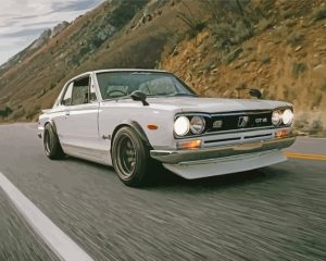 White Jdm paint by numbers