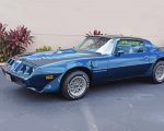 1979 Blue Pontiac Firebird paint by numbers