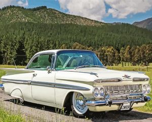 59 Chevrolet Impala Car paint by numbers