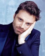American Actor Sebastian Stan paint by numbers