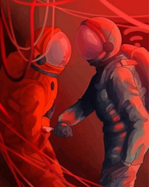 Among Us Couple paint by numbers