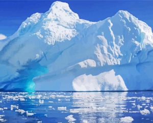 Antarctica Iceberg Paint by numbers