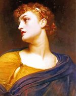 Antigone Fredric Leighton paint by numbers