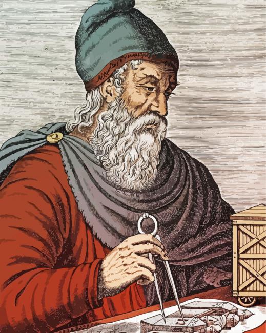 Archimedes paint by numbers