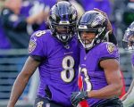 Baltimore Ravens Players paint by number