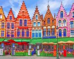 Bruges Markets paint by numbers