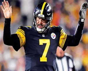 Ben roethlisberger player paint by numbers