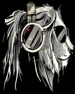 Black And White Lion With Sunglasses paint by numbers