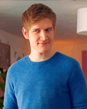 Bo burnham comedian paint by number