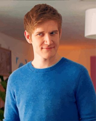 Bo burnham comedian paint by number