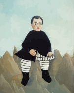 Boy On The Rocks paint by numbers