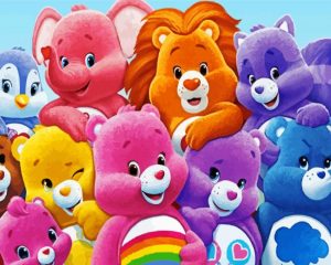 Care Bears And Cousins paint by numbers