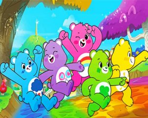 Care Bears paint by numbers