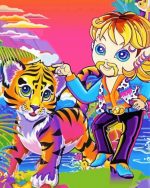 Cartoon Tiger King paint by numbers