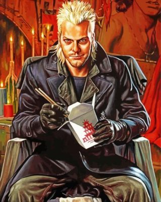 David From The Lost Boys paint by number 