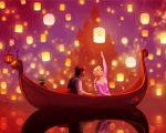 Disney Tangled Lanterns paint by numbers