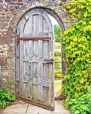 Door To The Garden paint by numbers