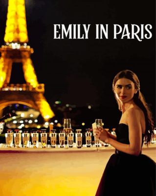 Emily In Paris paint by numbers