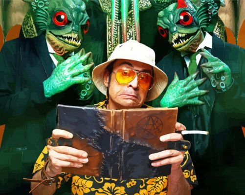 Fear And Loathing Movie paint by numbers