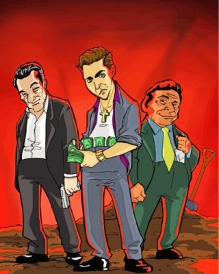 Goodfellas Characters Art