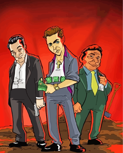 Goodfellas Characters Art