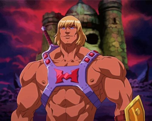 He Man paint by number