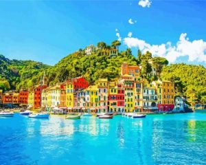Italy Portofino paint by numbers