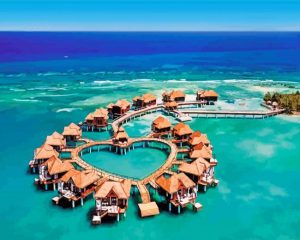 Jamaica Montego Bay Paint by numbers