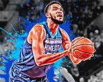 Karl Anthony Town Minnesota Timberwolves Paint by numbers