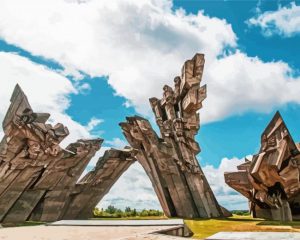 Kaunas 9th Fort Museum paint by numbers