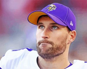 Kirk Cousins paint by number