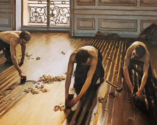 Les Raboteurs De Parquet paint by numbers