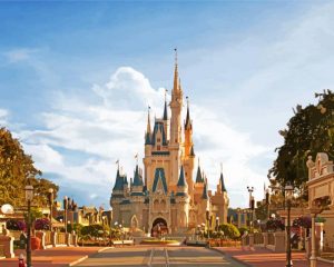 Magic Kingdom Park paint by number
